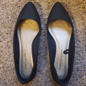 Christian Siriano for Payless black flat size 7-1/2W